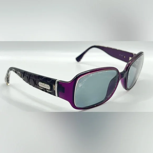 Coach | Accessories | Coach S31 Purple Oval Sunglasses And  display picture 3